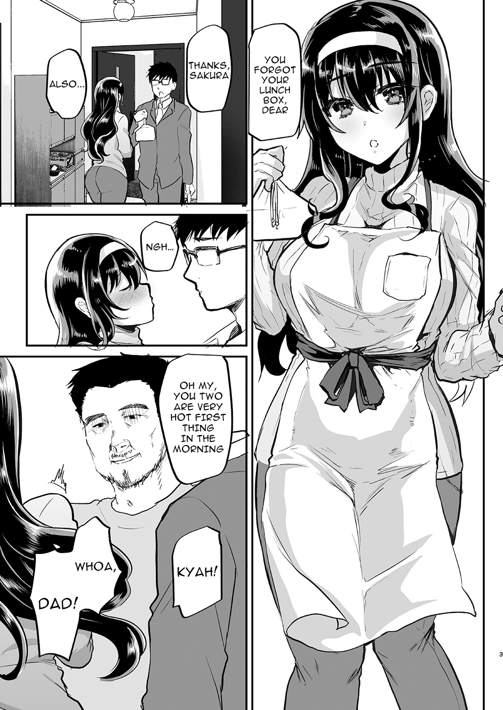 Hentai Manga Comic-My Husband's Household - Sakura, The Newlywed Wife Being Targeted By Her Father-In-Law-Read-4